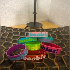 Boobies Rubber Bracelets
